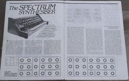 E&MM-The Spectrum Synthesiser book